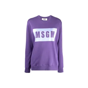 MSGM Sweatshirts Women's Purple