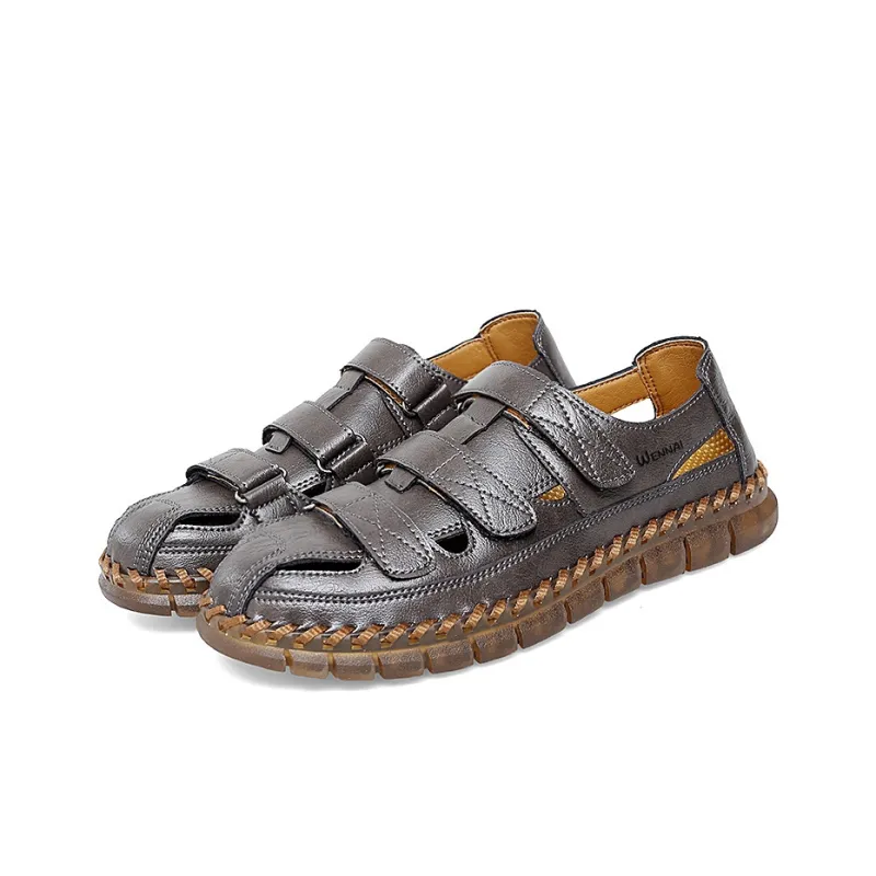 Wen Nai Casual Shoes Men's Gray-2
