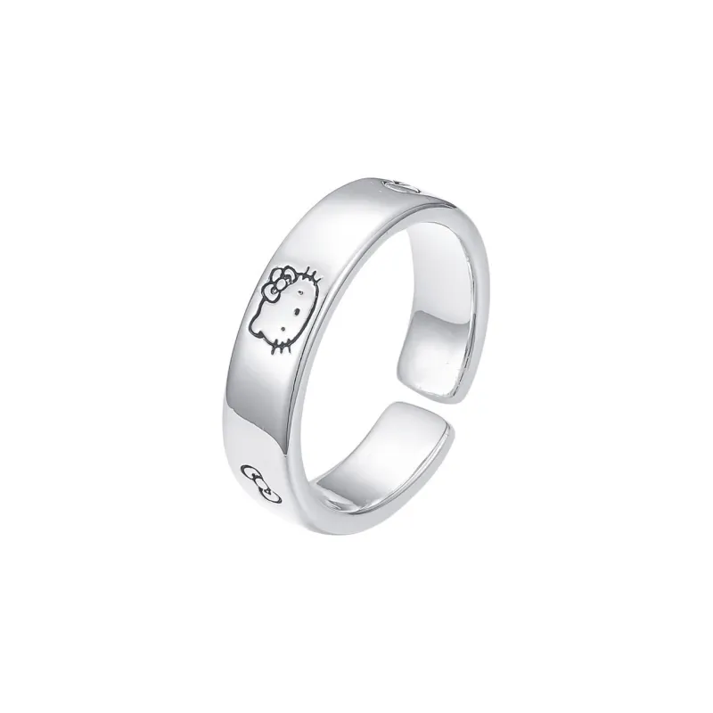 Sanrio x Hello Kitty Alloy Rings Unisex-0
