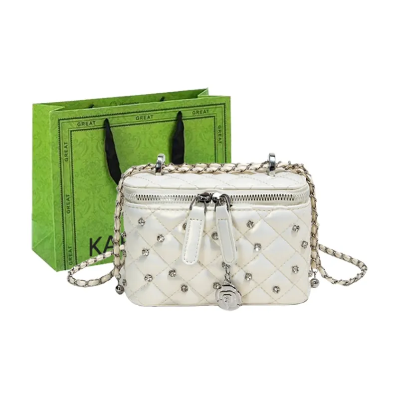 KARUISHA PU Box Bag, Shoulder Bag Women's Ecru/Pearl White/Yellow/Black-4