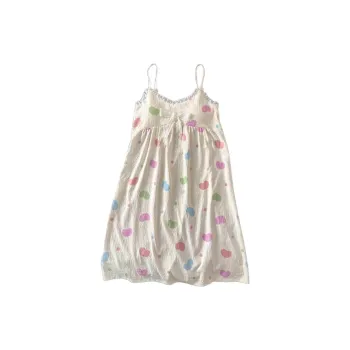 Maultiay Nightgown Summer Women's