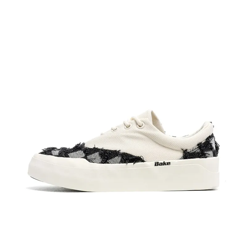BAKE Height Increasing Breathable Low Top Skateboard Shoes Unisex-0