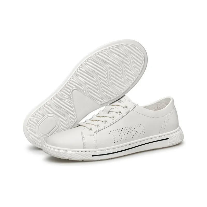 ZRO Coverage, Abrasion Resistant, Balanced, Lightweight, And Breathable Low Top Skateboard Shoes Men's White-4
