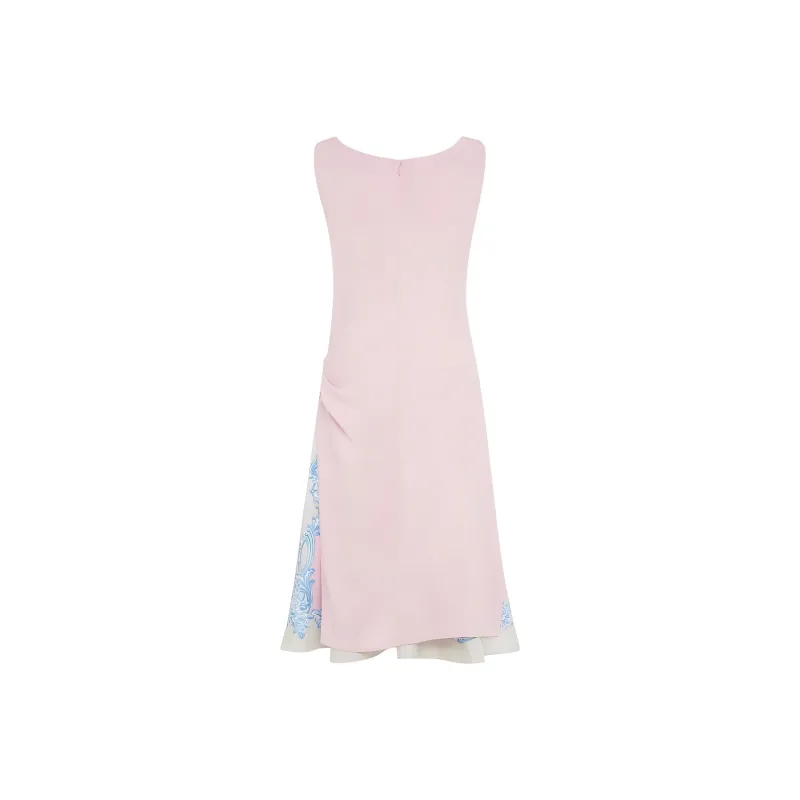 VERSACE Draped Mini Dress-1