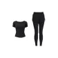 [Two-Piece Set]Starburst Black+Black