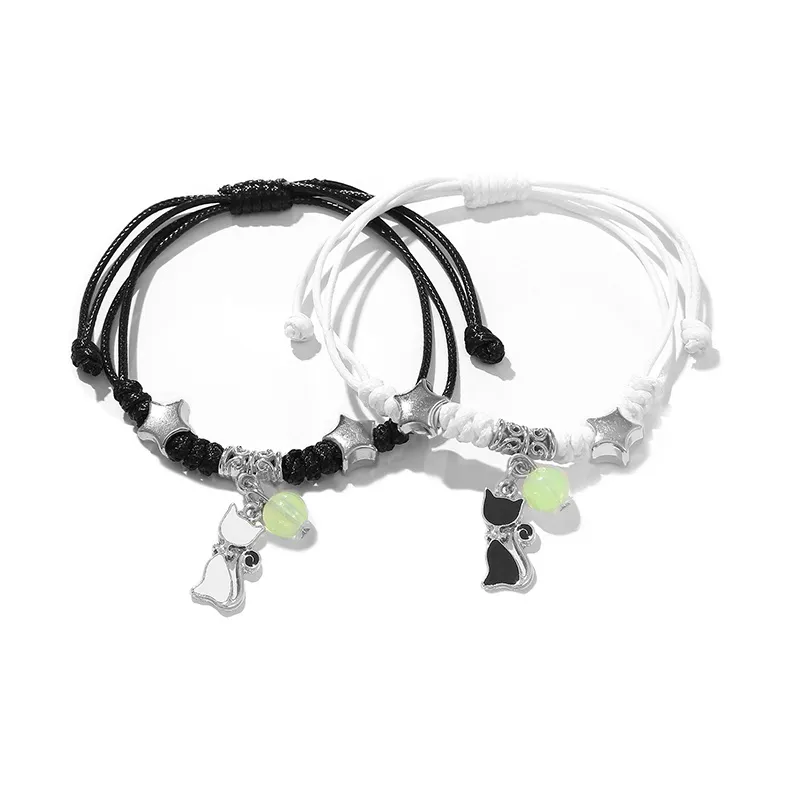 Inkopper Fabric Rope Bracelets Unisex-5