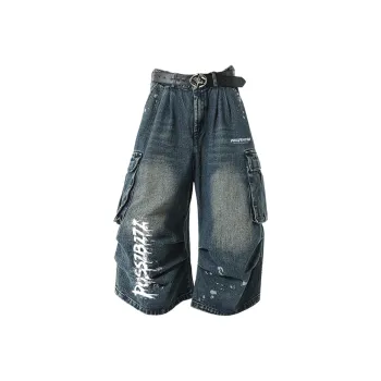 DUKE+DEXTER Denim Shorts Unisex Blue