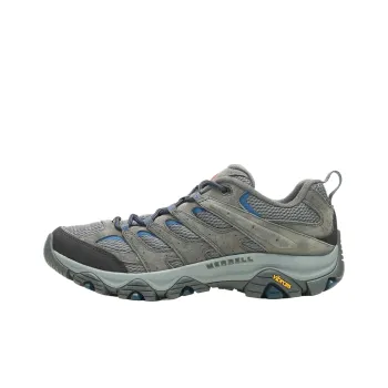 MERRELL MOAB 3 Low Top Hiking Shoes Men's Granite