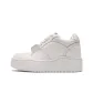 Fleece-Lined White Hidden Wedge-7.5 Cm