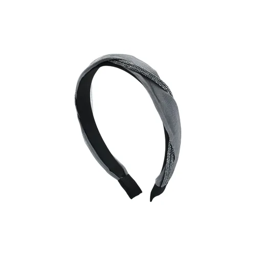 ROYALSASA Silk Chiffon, friday Crystal, Acrylic Headbands Women's