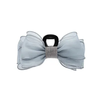 ROYALSASA Silk Chiffon, Alloy Accessories Hair Clips Women's