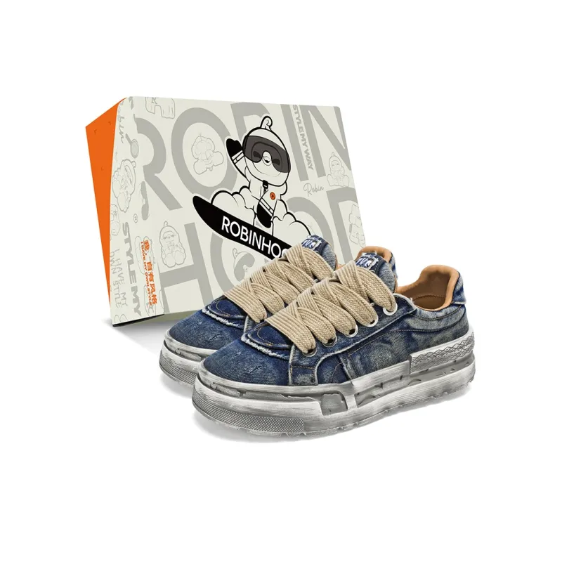 ROBINHOOD Coverage Slip Resistant Cushioning Impact Resistance Abrasion Resistant Low Top Skateboard Shoes Men's-12