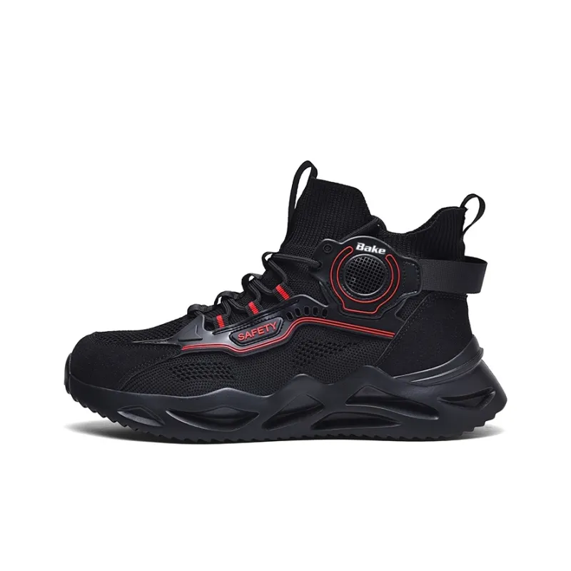BAKE Breathable And Lightweight High Top Casual Shoes Unisex-0