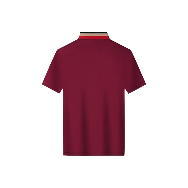 Loz Polo Shirts Men Burgundy-1