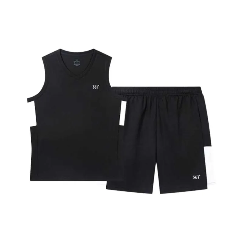 361° Basketball Collection Basketball Suit Men's Super Black-0