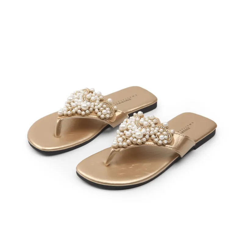 AFJI Rubber Sole Flip Flops Women's-6