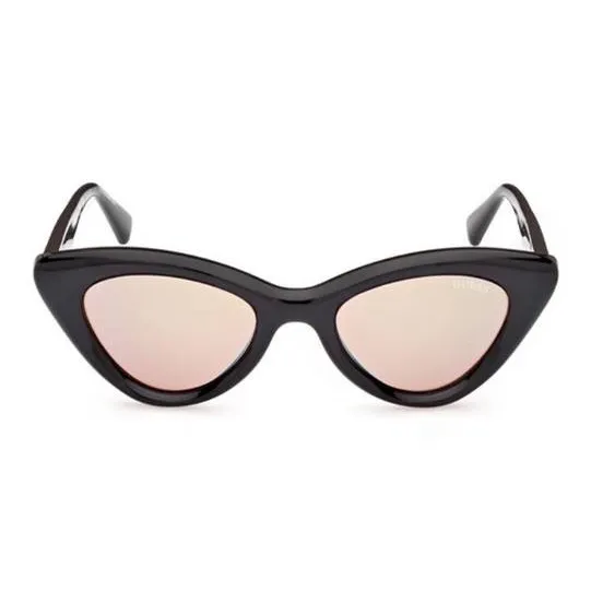 GUESS Injection Molded Cat Eye Sunglasses Unisex Black-1