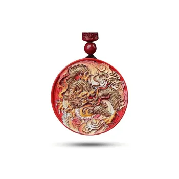 Dora Skewers Cinnabar Pendants Unisex