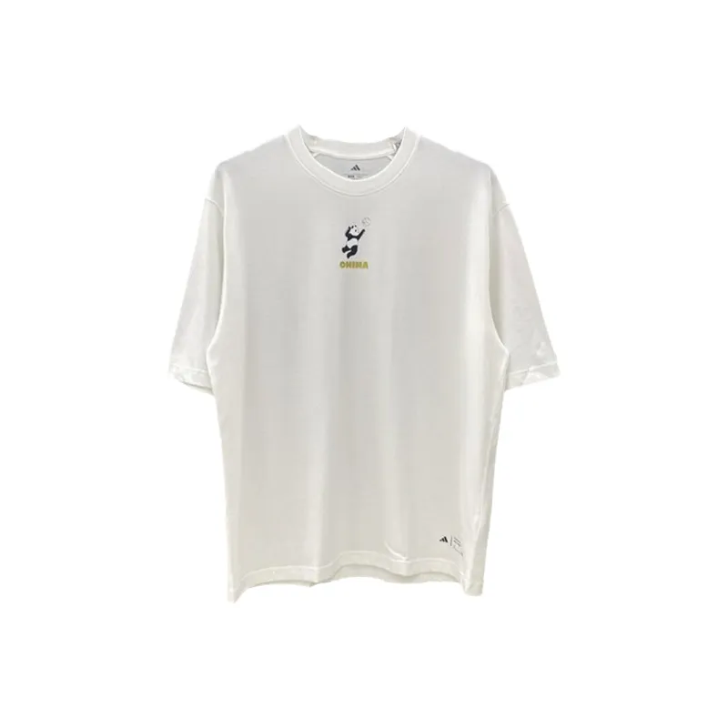 Adidas T Shirts Men White-0