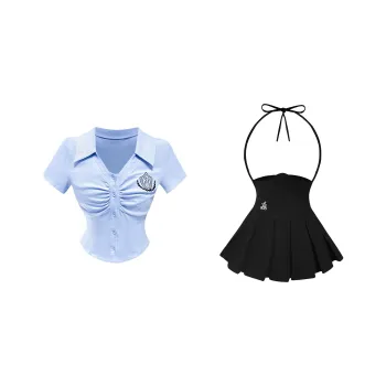 Udon House Two Piece Skirt Sets Women's