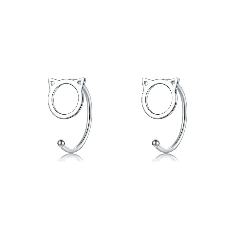 AIDIER 999 Fine Silver Stud Earrings Women's-0