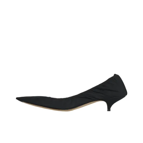 THE ROW Liisa Cone Heel High Heels 3.5cm Women's Black