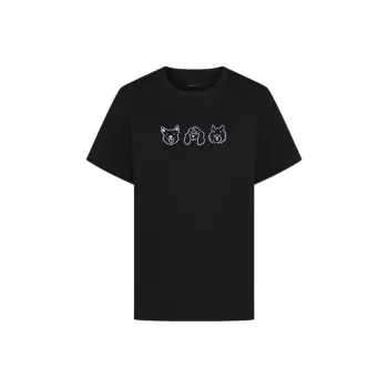 / T Shirts Women's Black