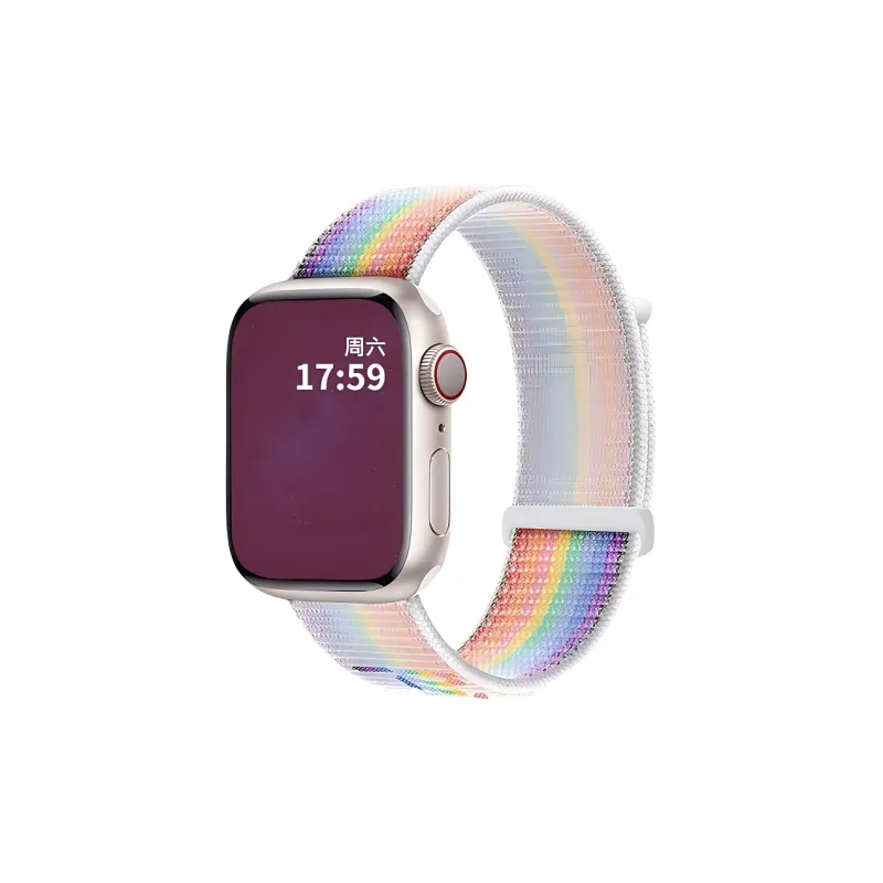 KVZUVUU Apple Compatibility Watch Band Nylon Material-13
