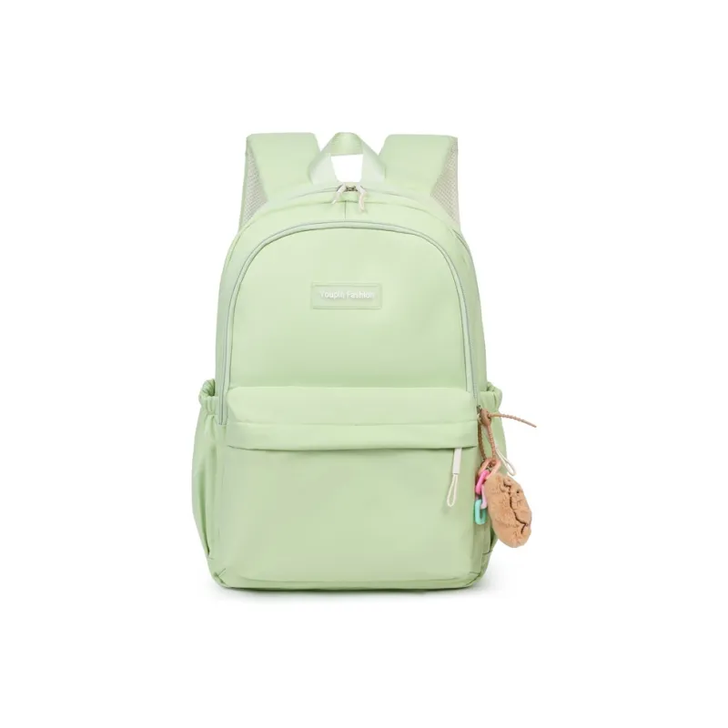 Meow In The Grass Oxford Backpack Regular Unisex Yellow/Pink/Blue/Black/Green-17