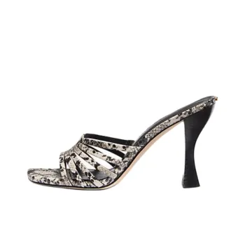 MICHAEL KORS Slide Slippers 9cm Women's Beige