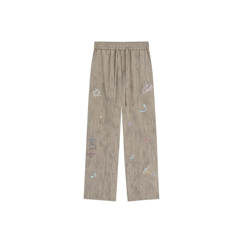 Qnxeey Casual Pants Unisex-5