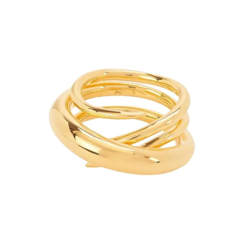 Charlotte Chesnais Gold Plated Rings Unisex Gold-0