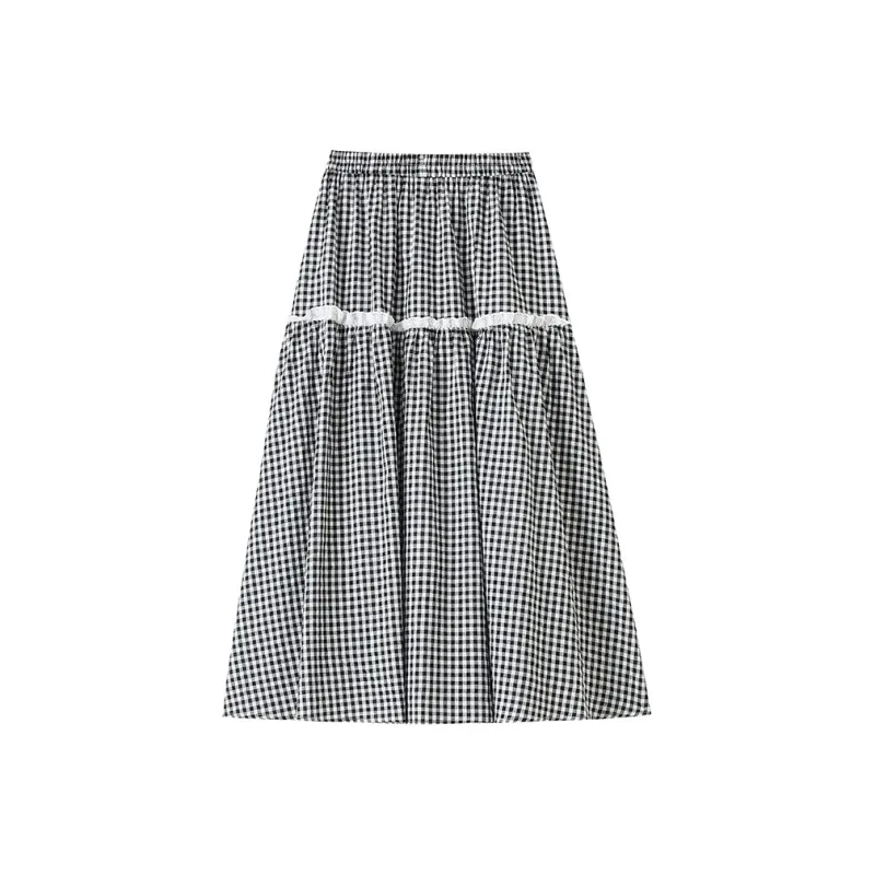 Qiuerle Casual Long Skirt Women's-1