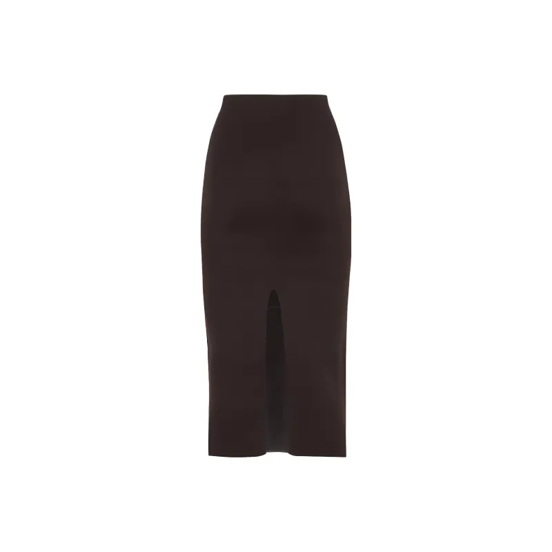 FENDI Casual Long Skirts Women's Dark Brown-1