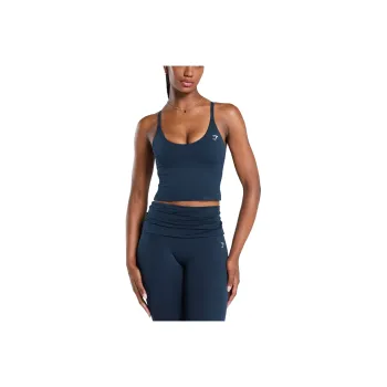 GYMSHARK Tank Top Women's Navy Blue