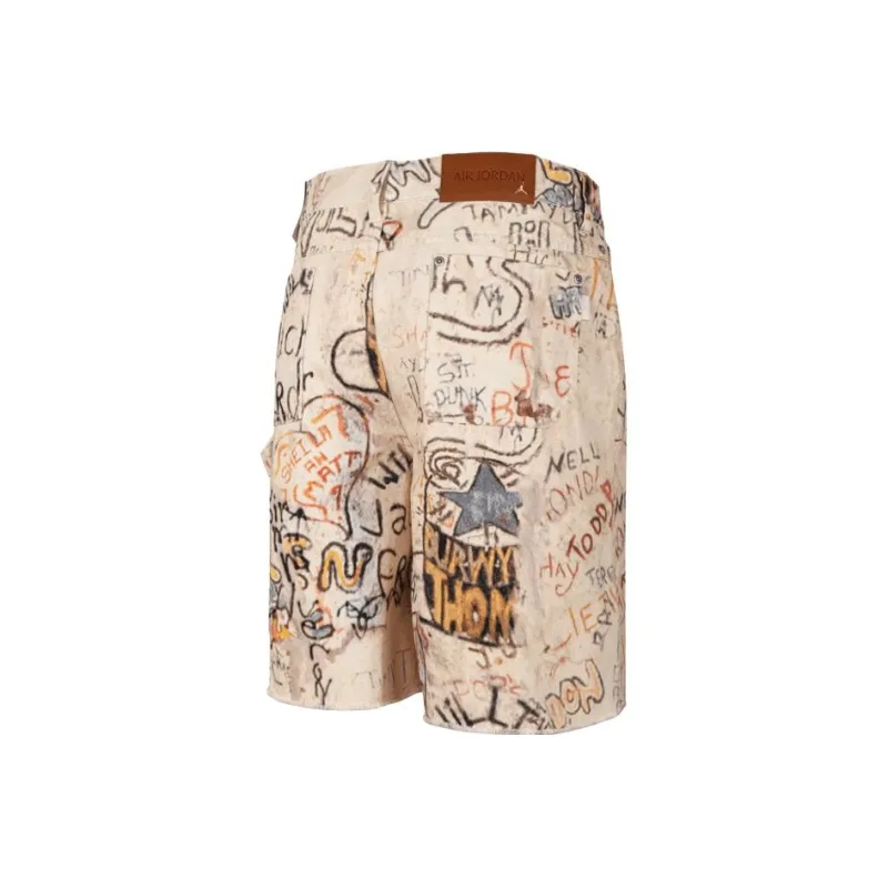 Jordan Air SS25 Casual Shorts Men's Khaki-1