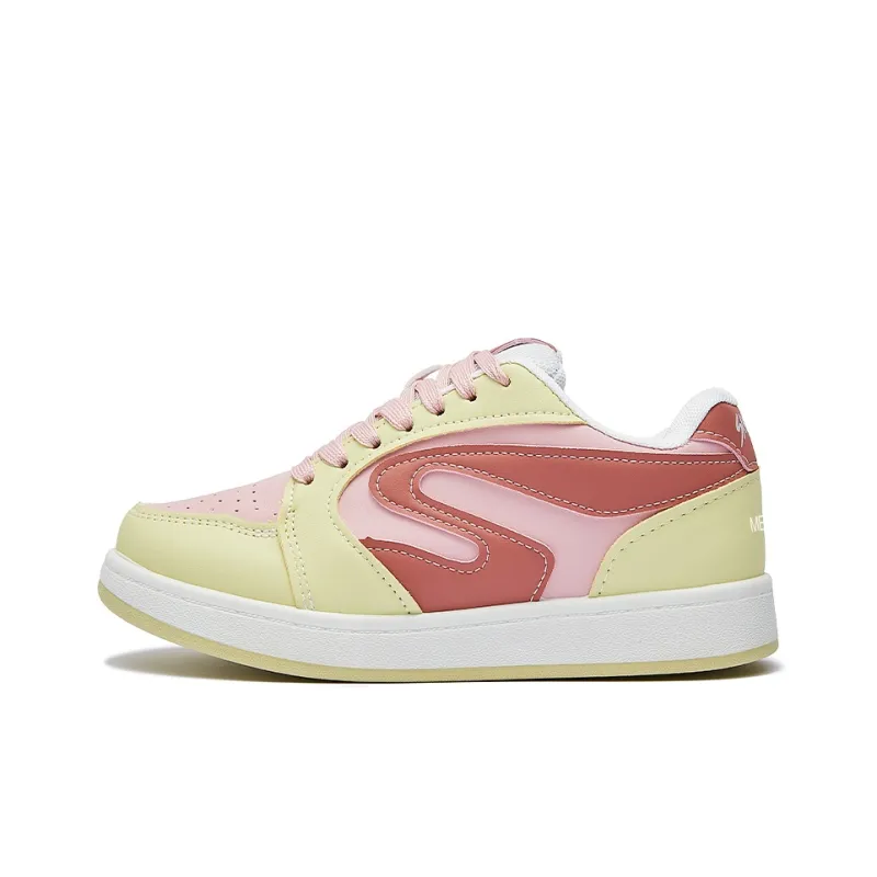 MEXICAN Low Top Skateboard Shoes Women's Pink-0