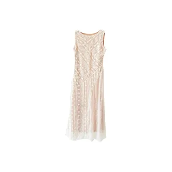 PAZZO Sleeveless Dresses Women's Ecru