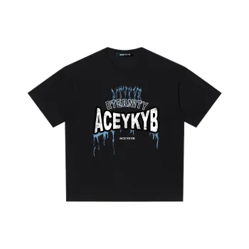 YK&YB T Shirts Unisex Black