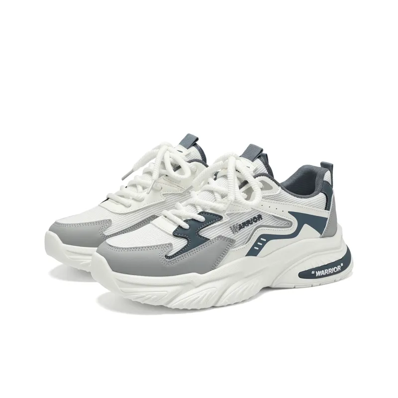 Warrior Abrasion Resistant Breathable Height Increasing Low Top Casual Shoes Men's-3