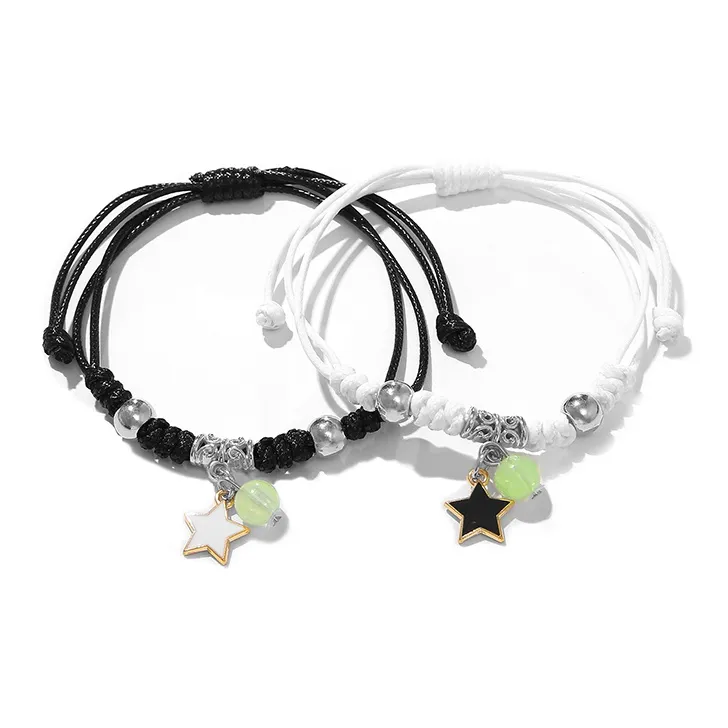Inkopper Fabric Rope Bracelets Unisex-0