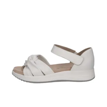 CAPRICE Memo Rem F One Strap Sandals 4cm Women's White