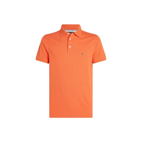 Tommy Hilfiger Polo Shirt Men's Orange