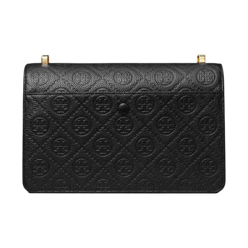 TORY BURCH Leather Shoulder Bag Women's Black-2