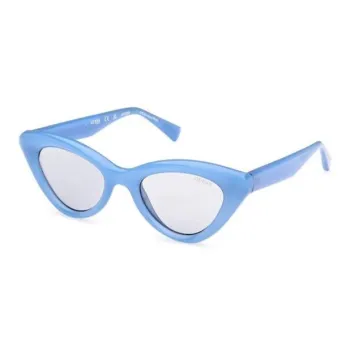 GUESS Subject To Official Website Cat Eye Sunglasses Unisex Sky Blue