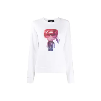 KARL LAGERFELD Sweatshirt Women's White