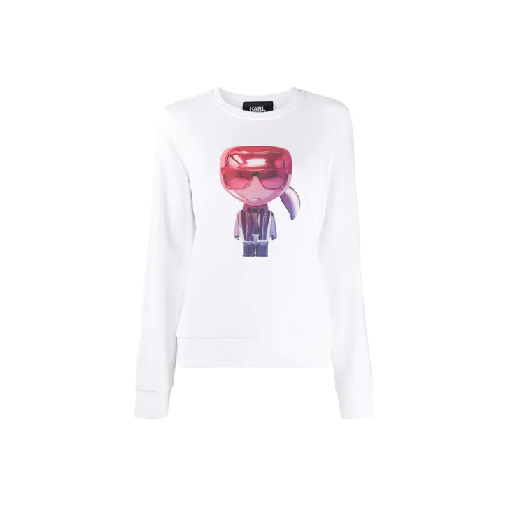 KARL LAGERFELD Sweatshirt Women's White-0