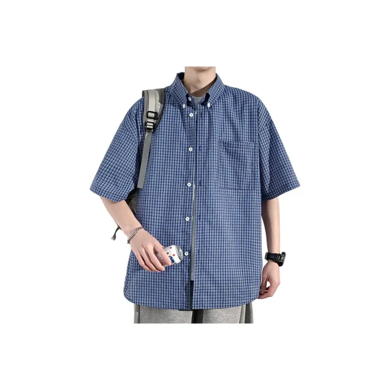 Lulifama Shirts Unisex Blue-0
