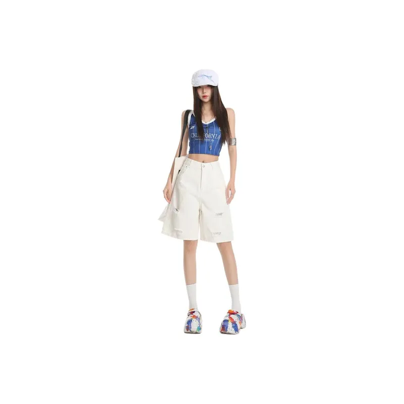 The New Age Family Denim Shorts Women's-5