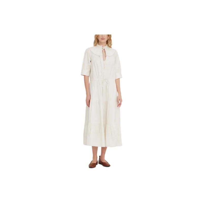 Polo Ralph Lauren Elia Tiered Midi Dress-0